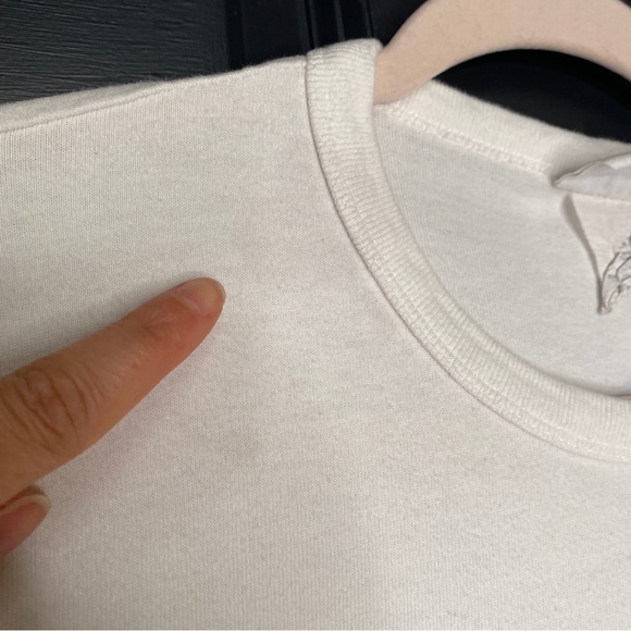 Vintage Champion Large Logo Spell Out Short Sleeve T-Shirt Cotton Size Large - Picture 7 of 8